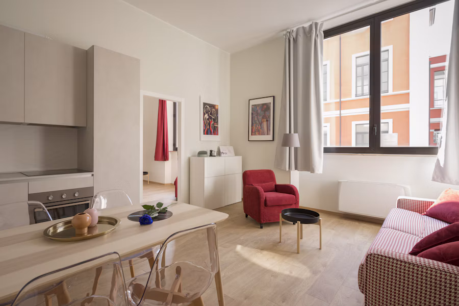 Ein helles Zimmer. Und vielleicht neue Freunde.